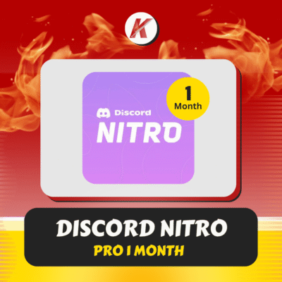 DISCORD NITRO 1 MONTH + 2 BOOST