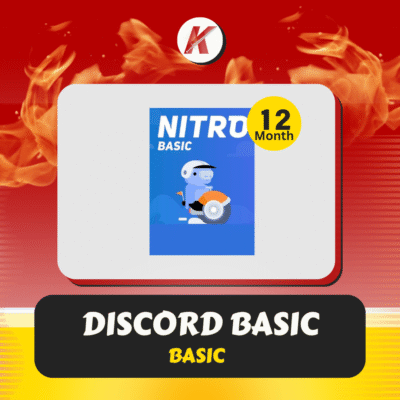 DISCORD BASIC 12 MONTHS